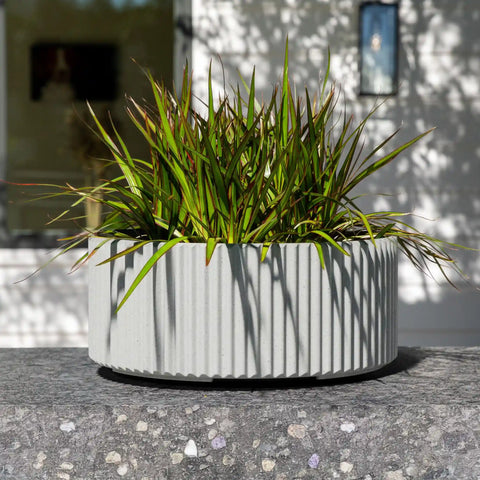 mod bowl planter duo