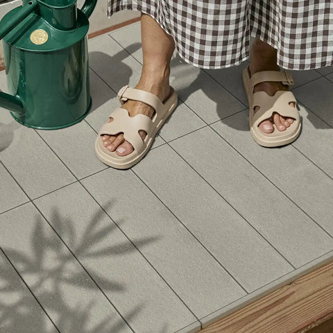 plank deck tile trim