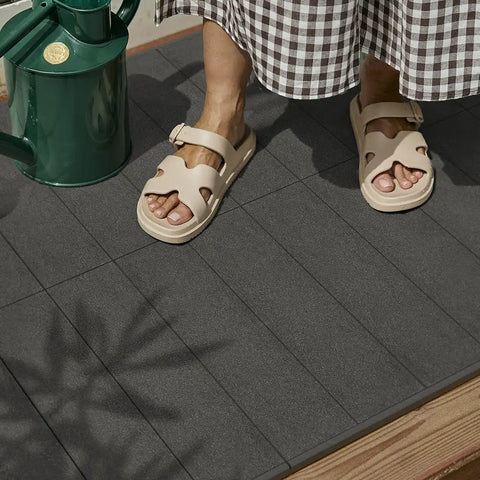 plank deck tile trim