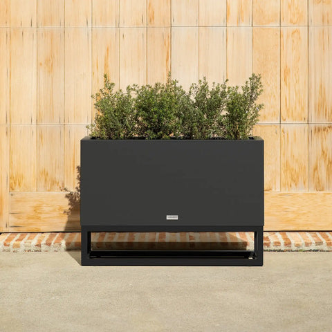 block raised long box planter