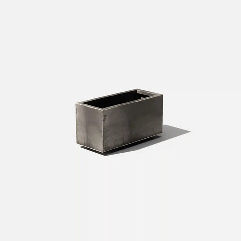 corten long box planter