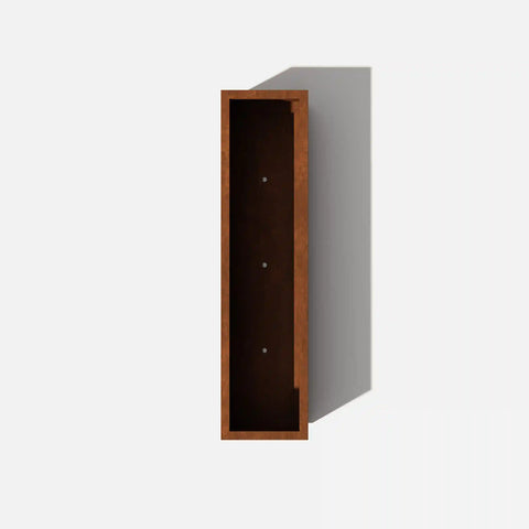 corten long box planter