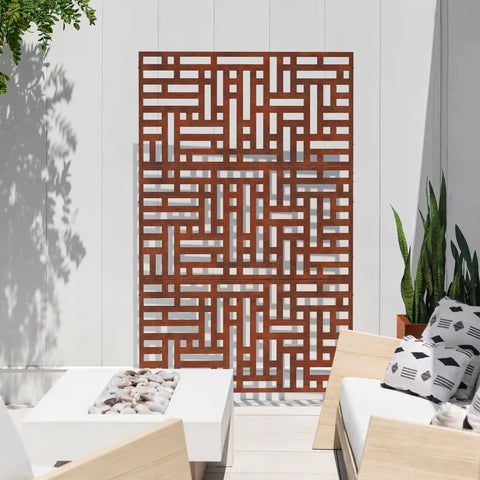 blocks privacy screen set