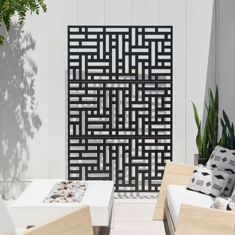 blocks privacy screen set