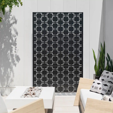 corten quadra privacy screen set