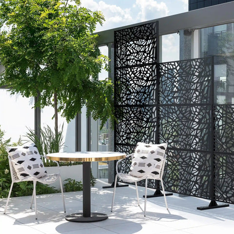 corten web privacy screen set