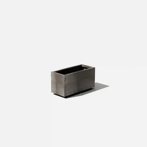 corten long box planter