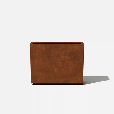 corten span planter