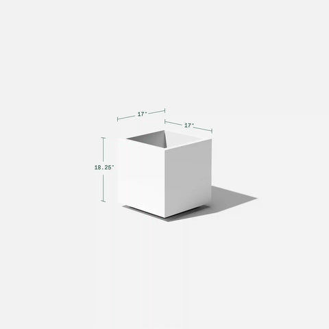 block cube planter