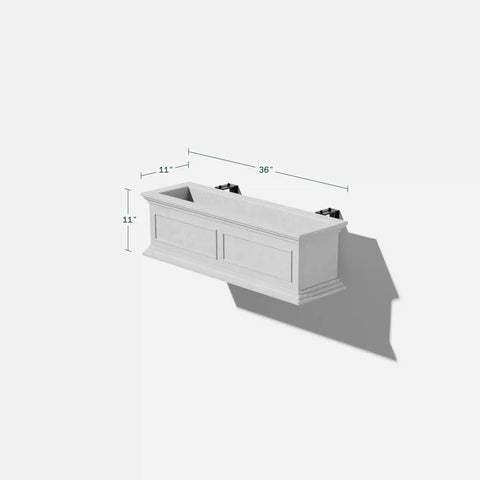 brixton railing planter