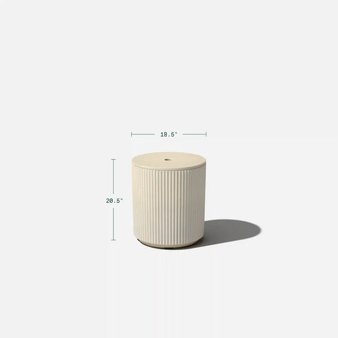 demi shade side table