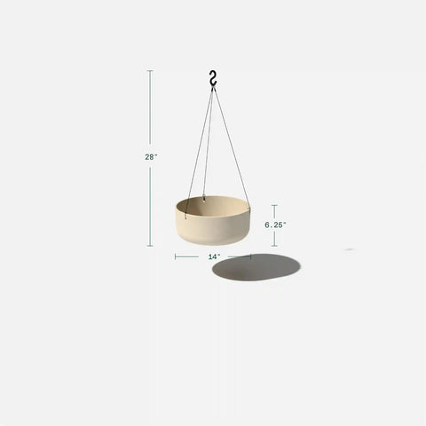mason hanging kona bowl planter
