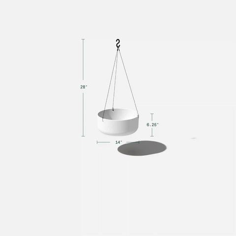 mason hanging kona bowl planter