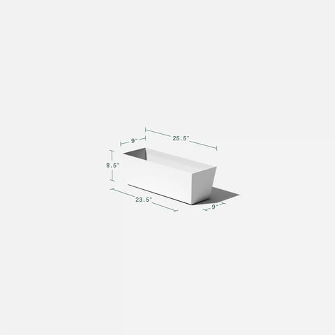 pure window box planter