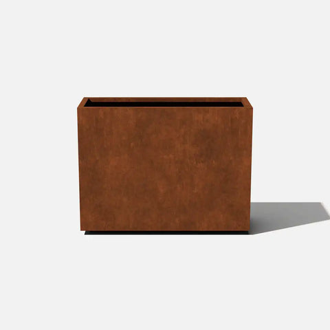corten span planter