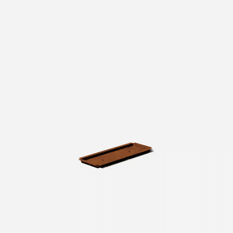 corten span planter