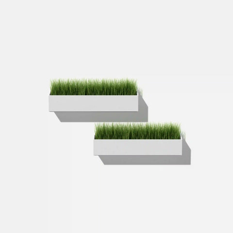 geo hanging short planter