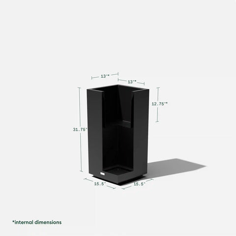 block pedestal planter