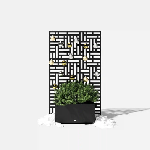 blocks privacy screen set