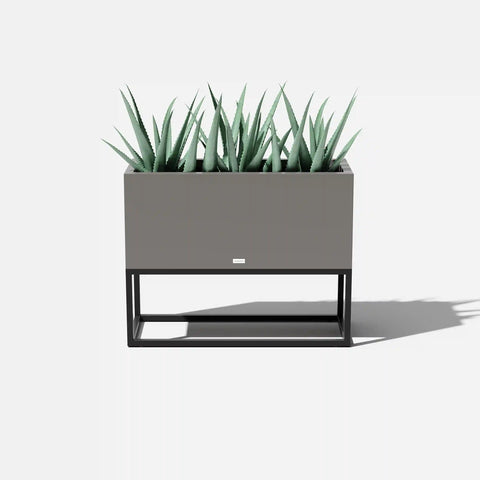 block raised long box planter