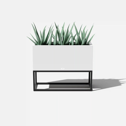 block raised long box planter