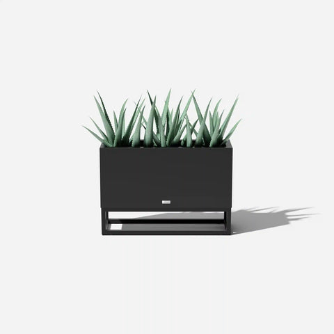 block raised long box planter