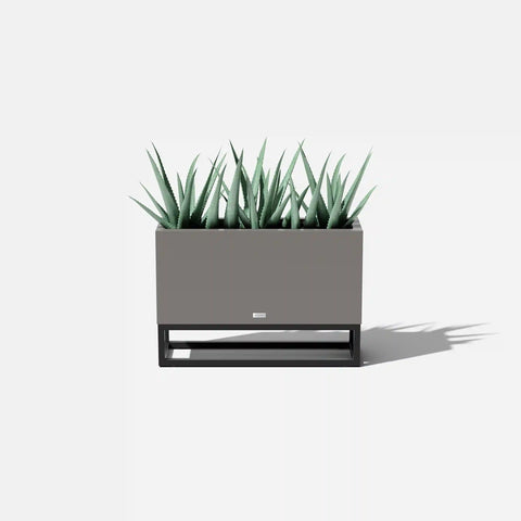 block raised long box planter