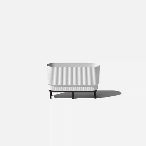 demi raised long planter