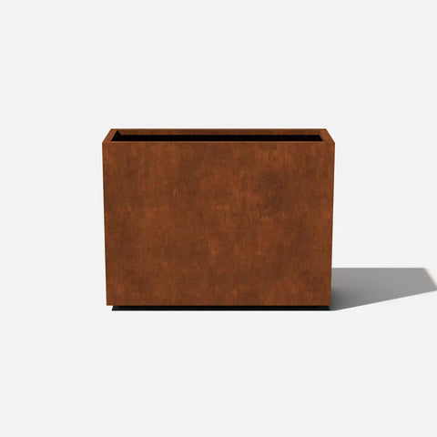corten span planter