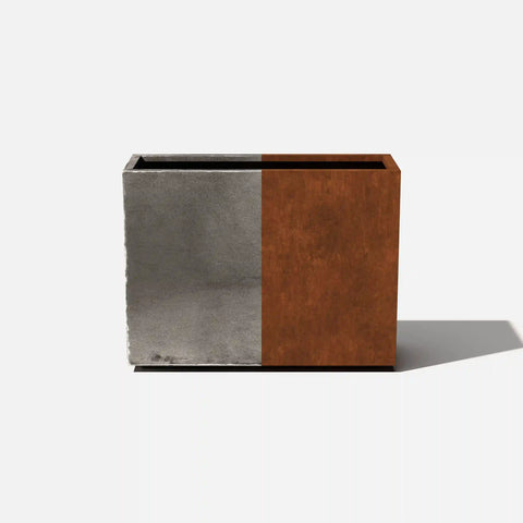corten span planter