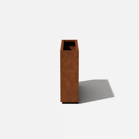 corten span planter