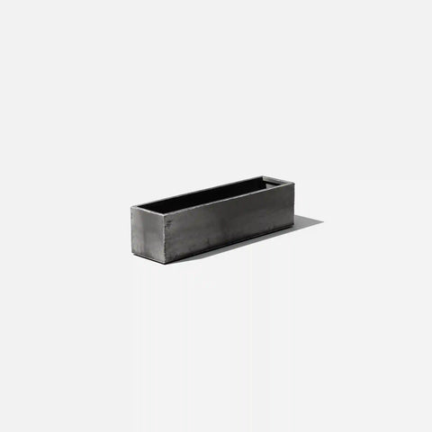 corten window box planter