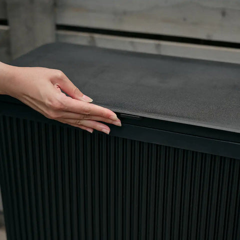 tambour waste bin